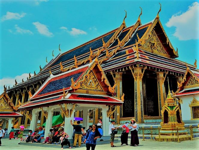 temple thai tourist