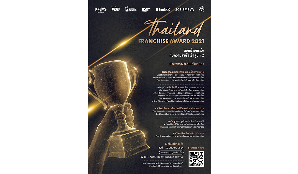 Thailand Franchise Award 2021