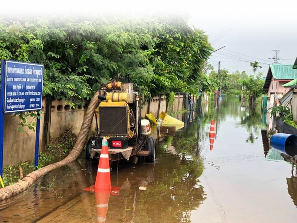ปภ.รายงานยังคงมีสถานการณ์อุทกภัย22082022