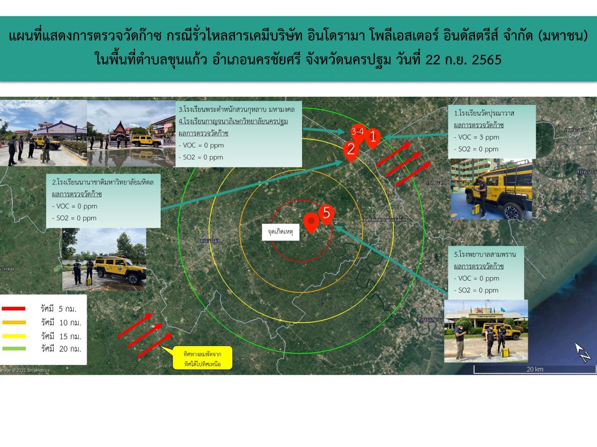 ศาลเคมีรั่วไหล IVL 22092022