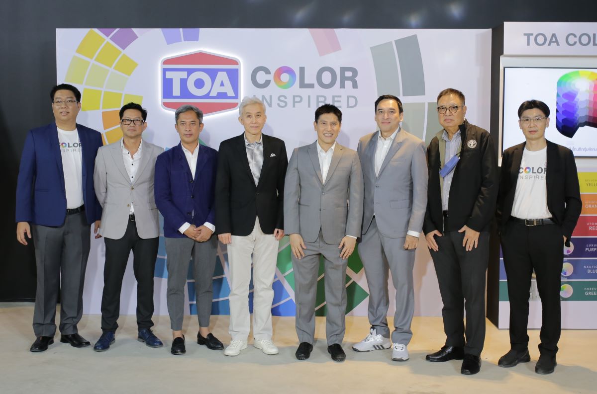 TOA เปิดตัวพัดสีเล่มใหม่