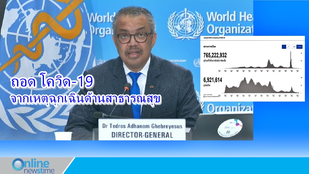 who ประกาศสถานการณ์โควิดโลก