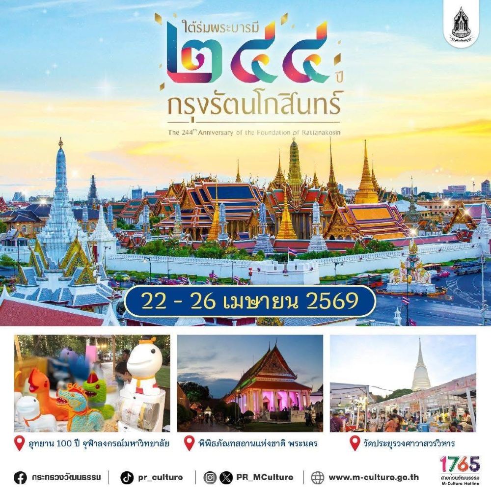 244th Anniversary of Bangkok